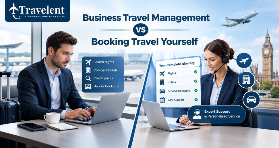 Business Travel Management vs Booking Travel Yourself
